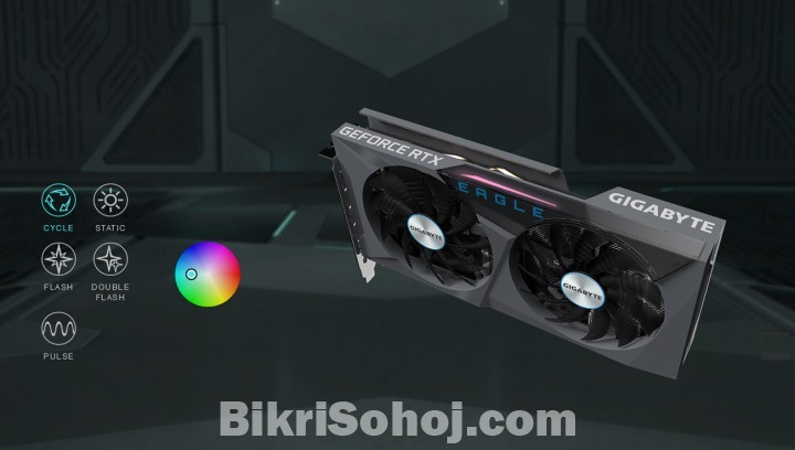 Gigabyte GeForce RTX 3060 EAGLE 12GB GDDR6 Graphics Card